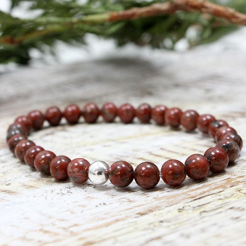 Pulseira de Jaspe Marrom