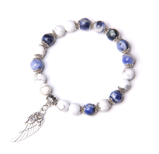 Anjos | Pedra da Lua&Sodalite