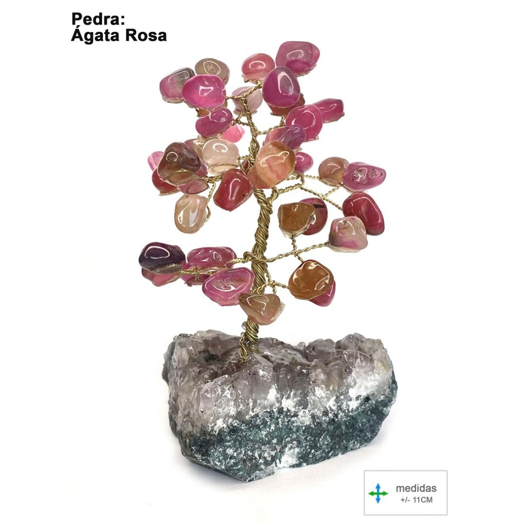 Árvore da Felicidade em Ágata Rosa