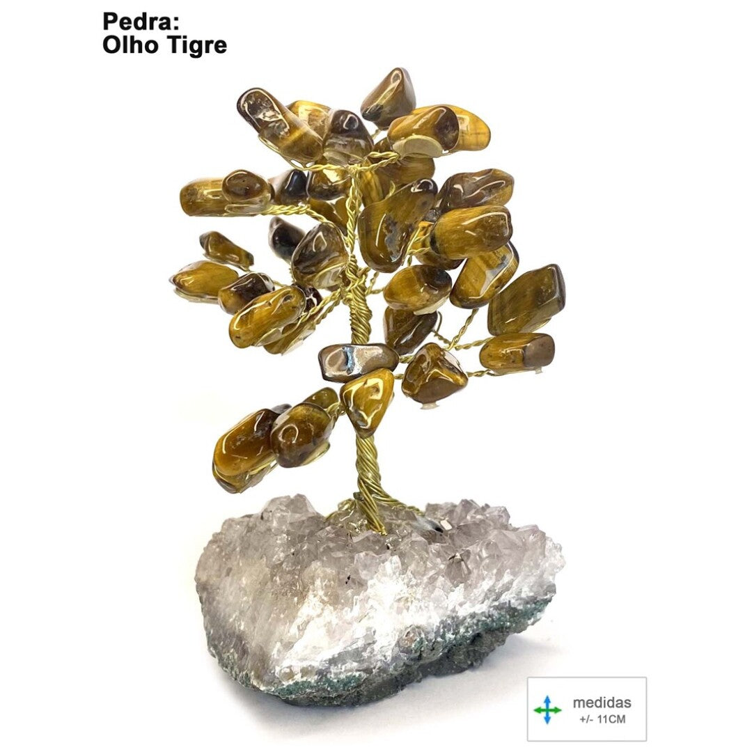 Árvore da Felicidade em Olho de Tigre