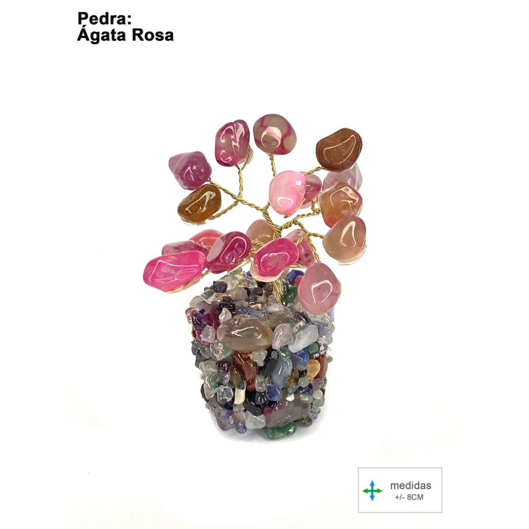 Árvore da Felicidade em Ágata Rosa