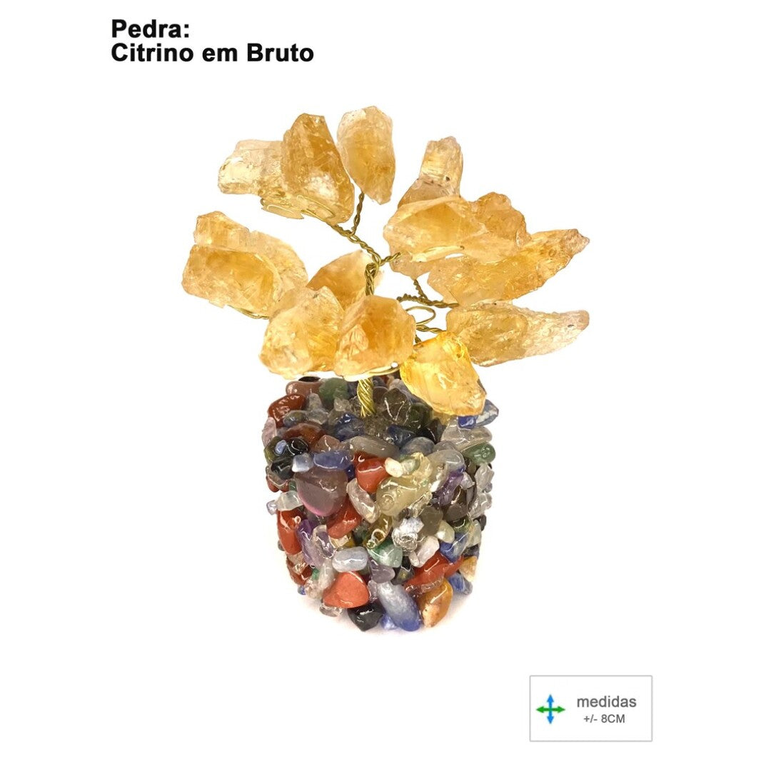 Árvore da Felicidade em Citrino