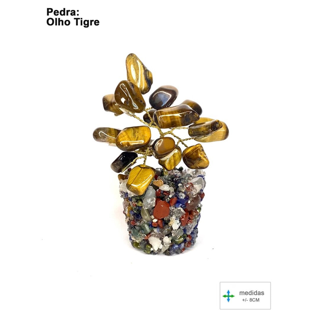 Árvore da Felicidade em Olho de Tigre