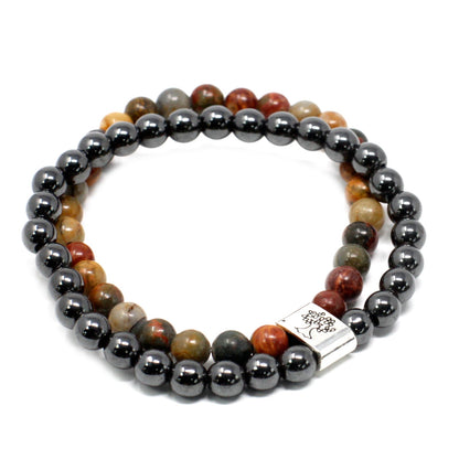 Hematite & Jaspe Picasso