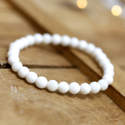 Pulseira de Quartzo Branco