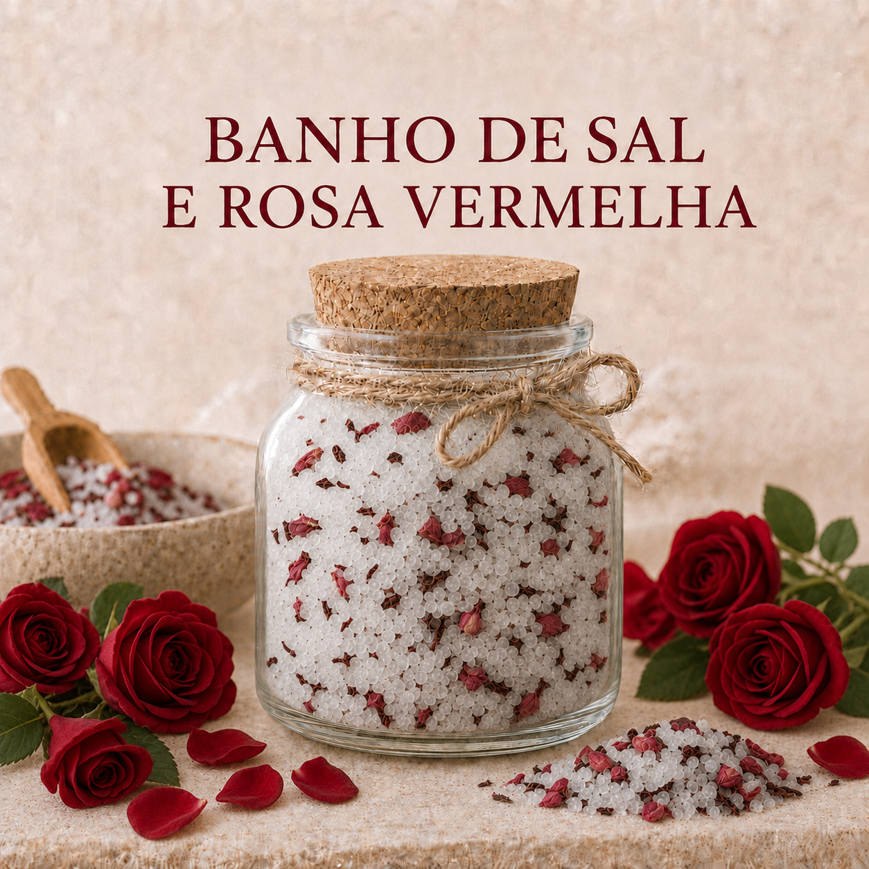 Banho | ROSA VERMELHA