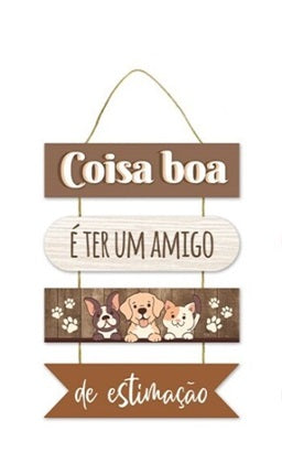 Placa Animais de Estimação