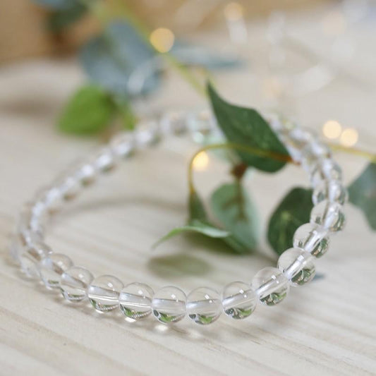 Pulseira de Quartzo Cristal